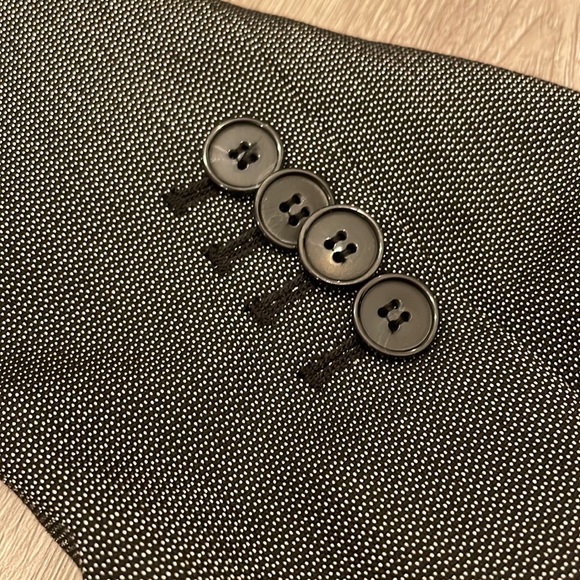 Zara shiny cinched waist blazer Sz Small - Picture 7 of 9